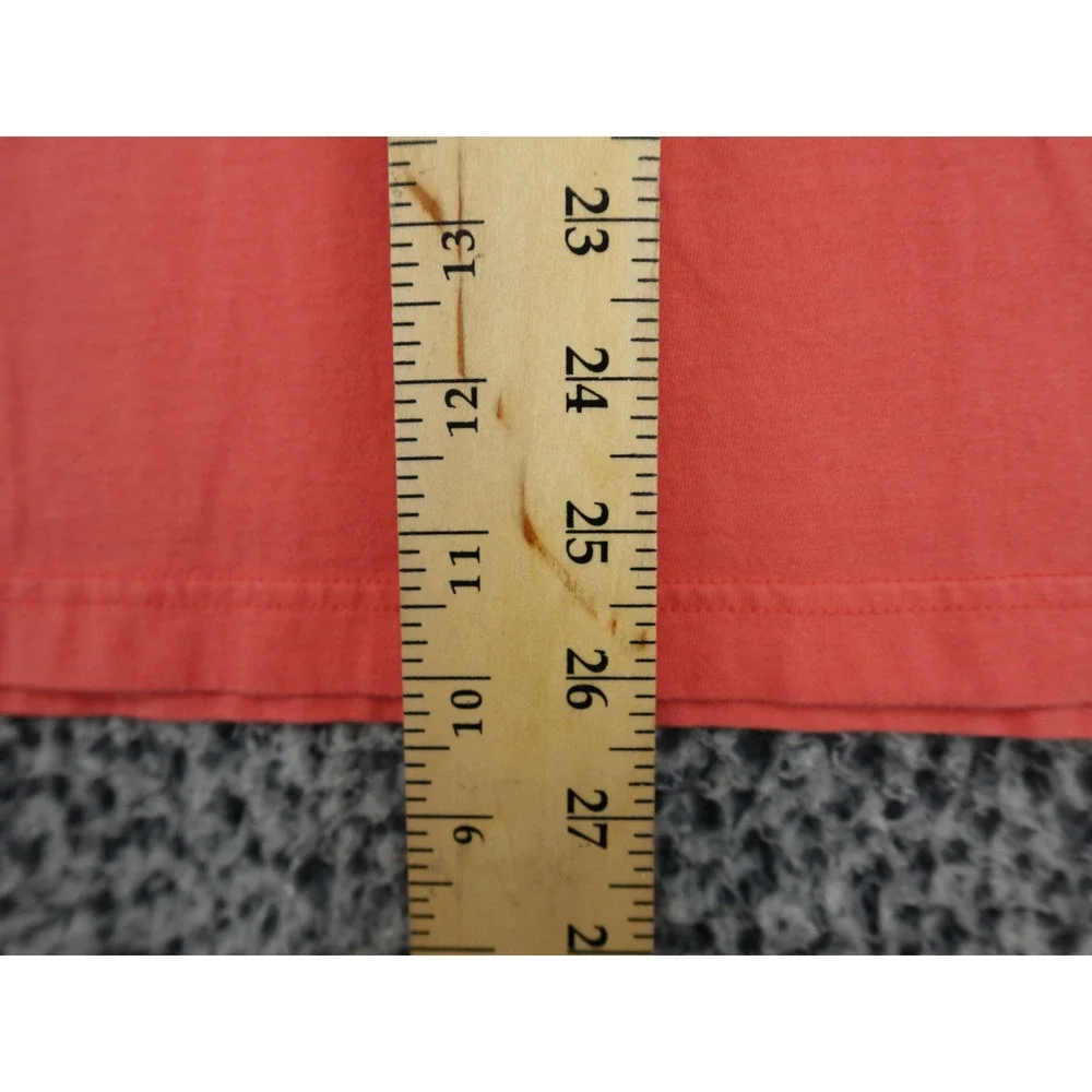 Brooks‎ Brothers 346 Polo Shirt Mens Medium Coral Pink Cotton Short Sleeve Logo